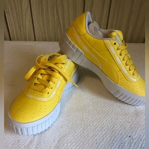 Puma Yellow Women's Sneakers